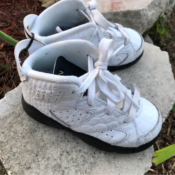 Jordan Shoes Baby Jordans Retro 6 Alligator 8c White Poshmark